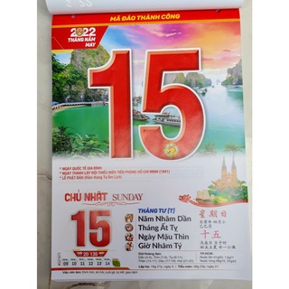 Lịch hộp khổ 20x30cm DVA