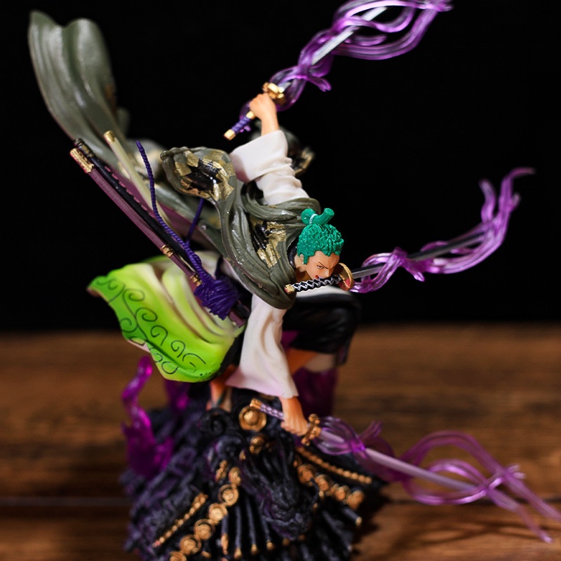 Mô hình Figure Sauron Luffy Original quốc Wano Roronoa Zoro - One Piece phiên bản Zoro Wano cực đẹp