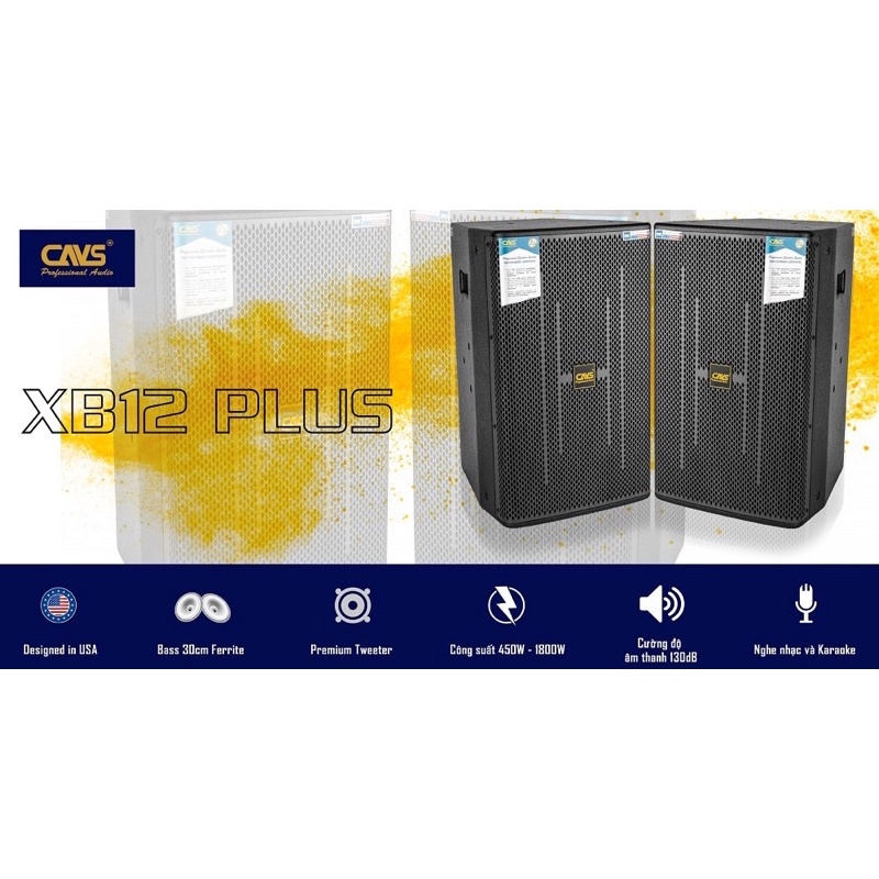 📌 LOA FULL CAVS XB12 CHÍNH HÃNG