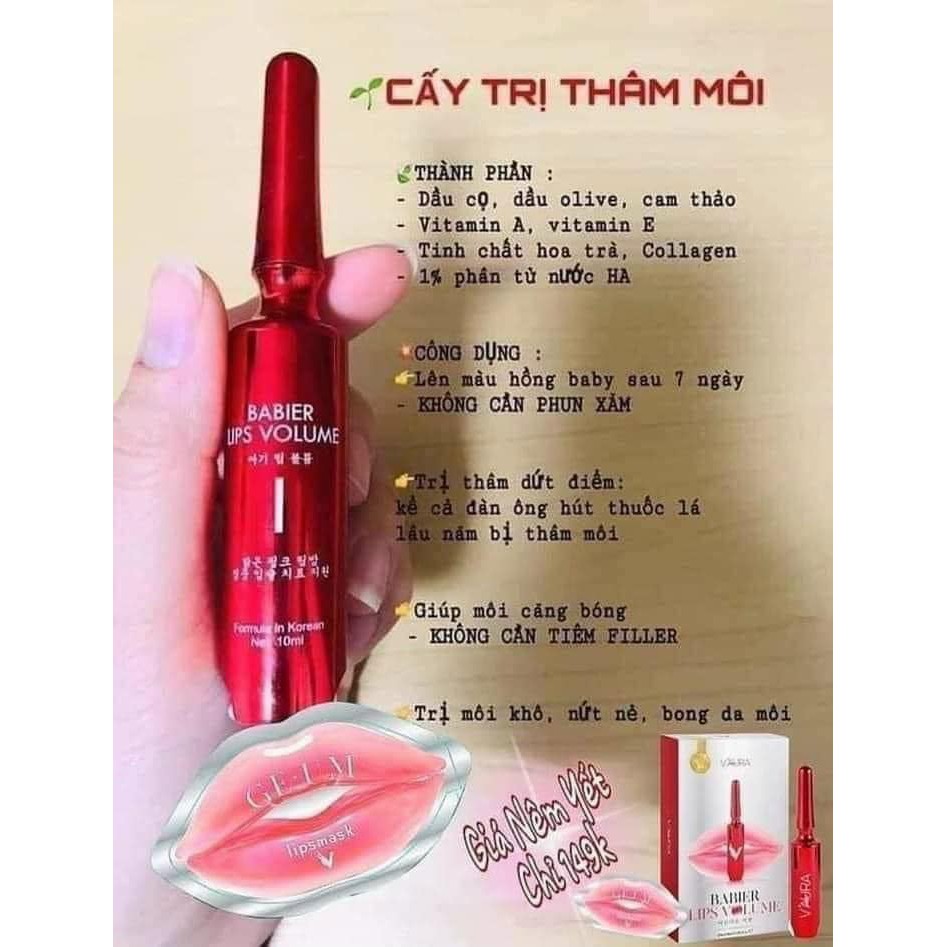 Cấy hồng môi VAURA chính hãng | BigBuy360 - bigbuy360.vn