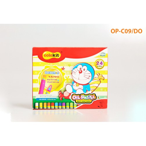 BÚT SÁP DẦU THIÊN LONG OPC09/DO (24 MÀU)
