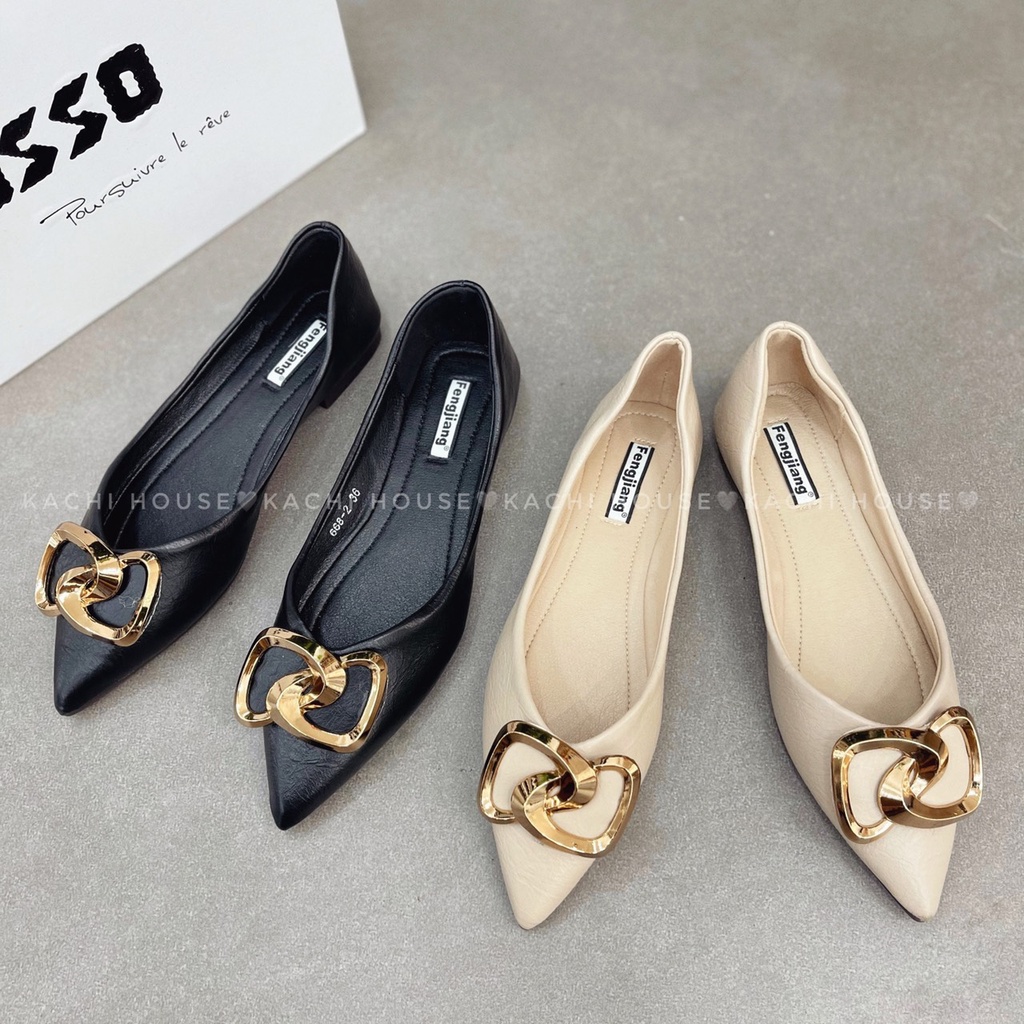 Bệt mũi nhọn nơ xoắn 668-2