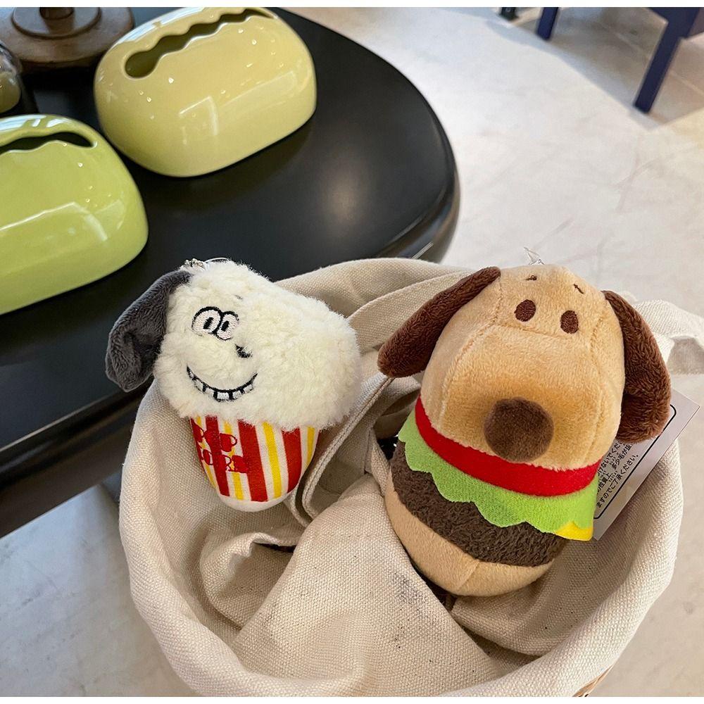 LANFY Móc Khóa Hình Chú Chó Snoopy Hoạt Hình Xinh Xắn