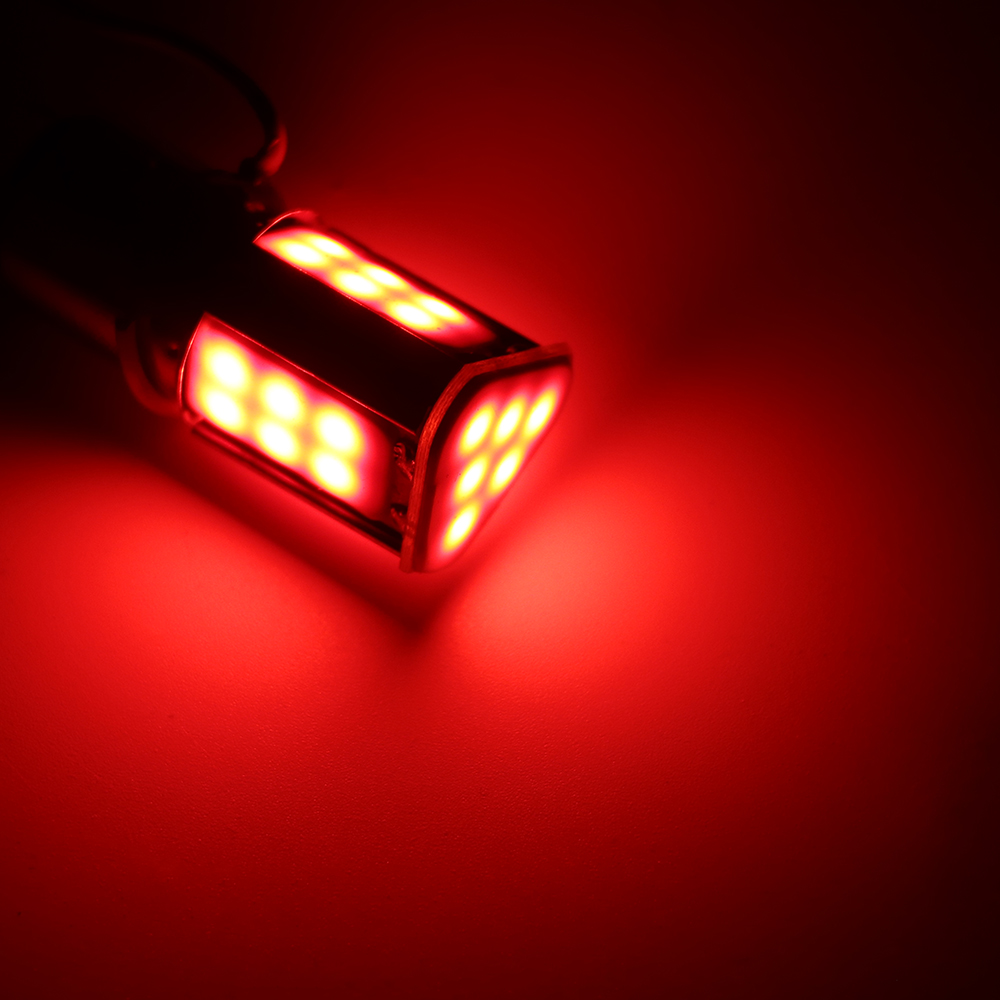 Bóng đèn led phanh xe hơi tự động 1156 Ba15S Cob Dc12V 1157 Bay15D