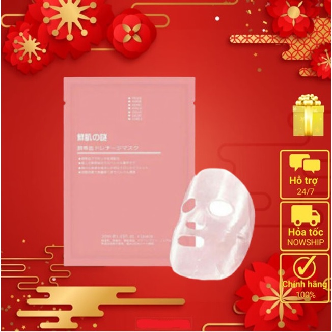 Mặt nạ tế bào gốc nhau thai Nhật Bản ( Hàng Chuẩn) Rwine Beauty Steam Cell Placenta Mask