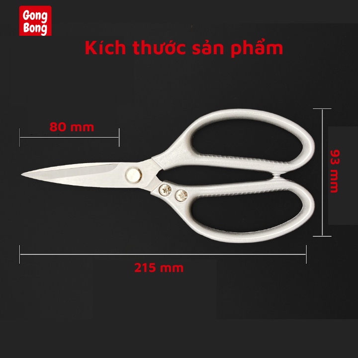 Kéo cắt gà SK5 Nhật đa năng cắt xương thịt cứng bền mã đẹp hàng chuẩn tiện ích gia dụng bếp