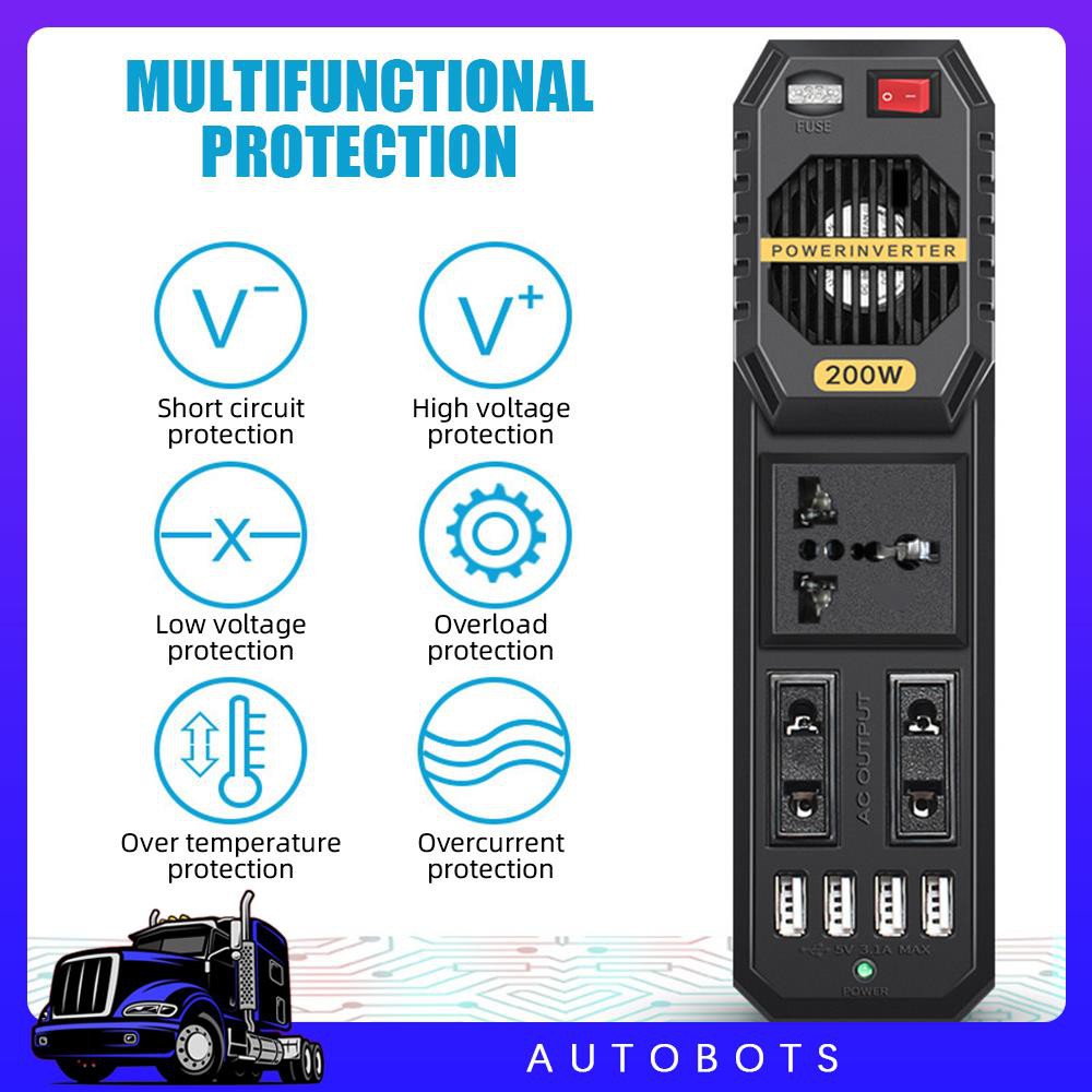 Bộ Sạc Cho Xe Hơi Julian 200w