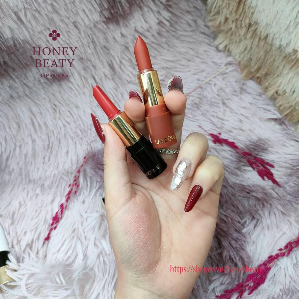 Son lì pha dưỡng Lancome L’absolu Rouge Minisize 1.5g mềm min rực rỡ quyến rũ