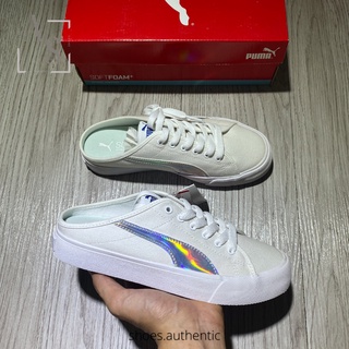 Freeship chính hãng giày thể thao đạp gót puma bari mule hologram