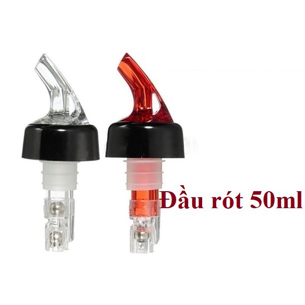 (50ml/lần rót) Đầu rót rượu tự ngắt 50ml