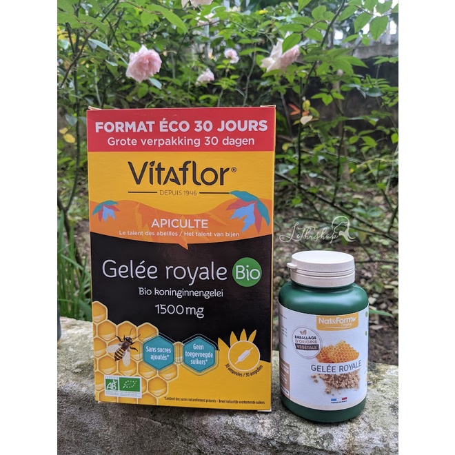 [Nội địa Pháp] Sữa ong chúa Vi-ta-flor 1500mg hộp 30 ống