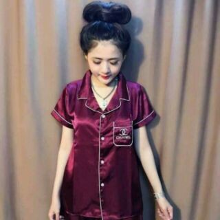 Bộ pijama lụa