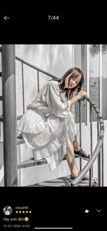 Chân váy bèo tầng dập li | BigBuy360 - bigbuy360.vn