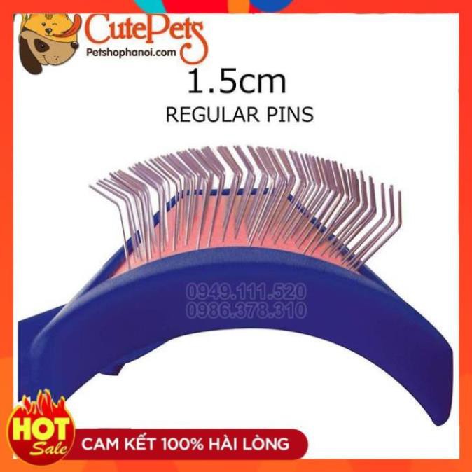 Lược cao cấp Show Tech đánh bông gỡ rối lông chuyên dùng SPA - Phụ kiện chó mèo Hà Nội