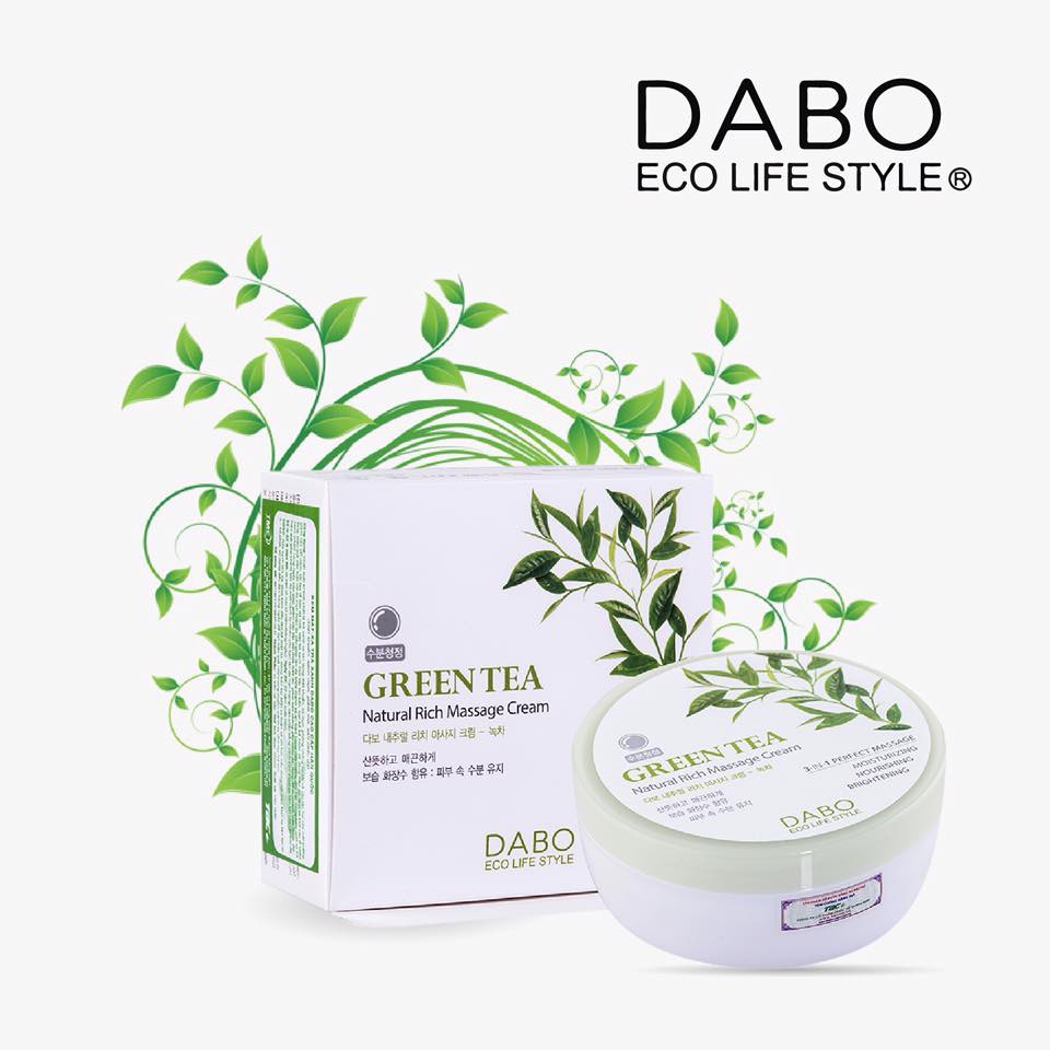 THANH LÍ LỖ VỐN KEM MÁT XA TRÀ XANH DABO CAO CẤP HÀN QUỐC HÀNG CÔNG TY CHÍNH HÃNG