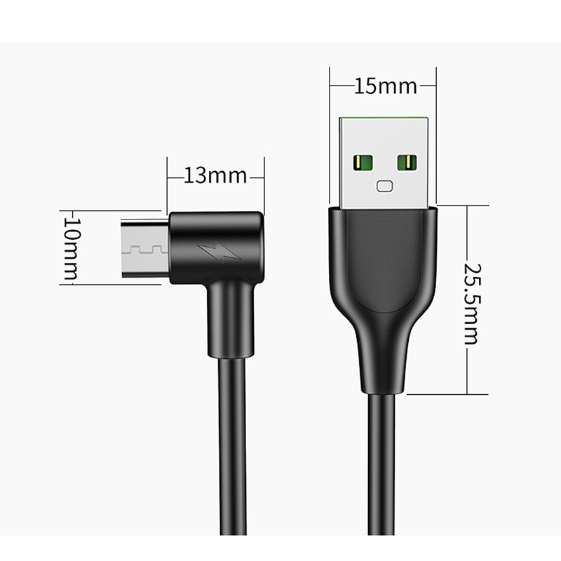 Dây Cáp Sạc Nhanh 3a Micro Usb Cho Samsung Xiaomi Oppo