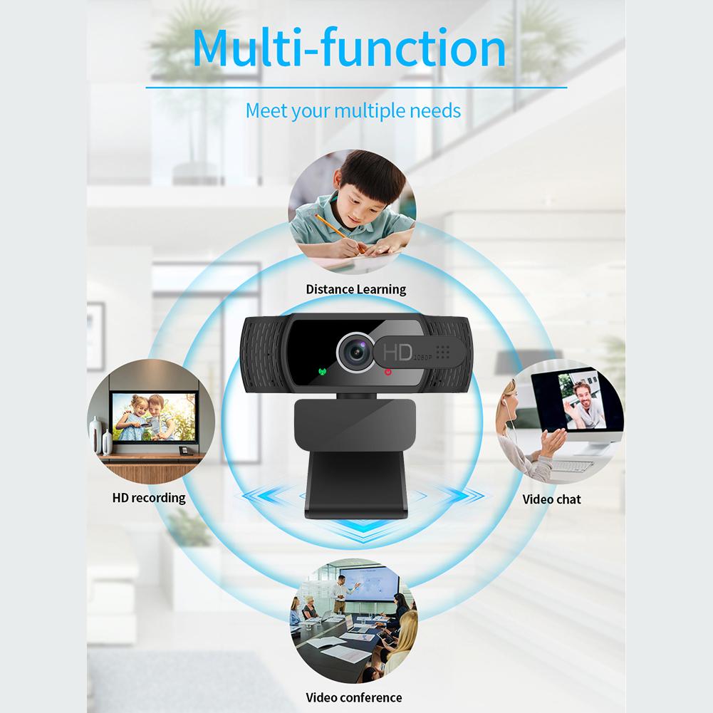 TZ Máy ảnh Webcam Full HD 1080P Webcam kỹ thuật số có micrô | BigBuy360 - bigbuy360.vn