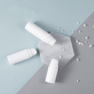 Chai chiết kem lotion (mỏ vịt ) size 5-10-15ml chất liệu nhựa PP trắng