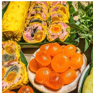 *Đòn 550gr* Chả Hoa Trứng Muối Bắc Thảo [Ship hỏa tốc Tp.HCM]