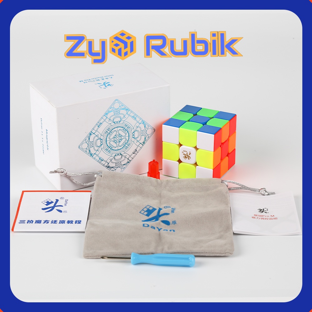 Rubik 3x3 DaYan ZhanChi Pro M/ Đồ Chơi Rubik 3 Tầng DaYan ZhanChi Pro M -  Zyo Rubik