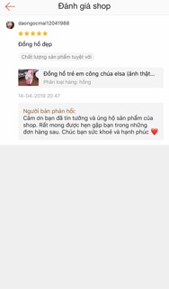 Đồng hồ ELSA trẻ em gái