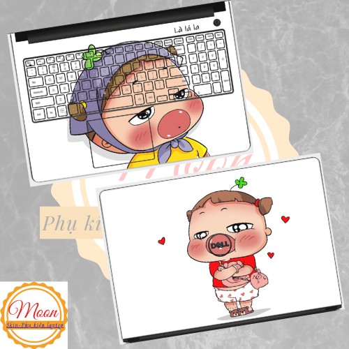 [QUỲNH AKA]Skin Laptop- Miếng Dán Bảo Vệ laptop Hình Hoạt Hình Quỳnh Aka Full Các Dòng:Dell, Hp, Acer, Asus, Macbook,,, | BigBuy360 - bigbuy360.vn