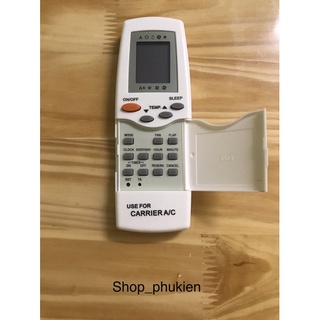 Remote máy lạnh Carrier - Điều khiển điều hoà Carrier