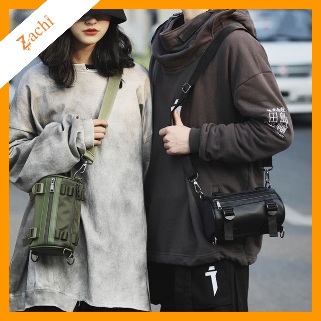 Túi đeo chéo Nam Nữ Mini nhỏ gọn Slim Bag Unisex vải Oxford nhập khẩu chống thấm nước thương hiệu  T67 ZACHI