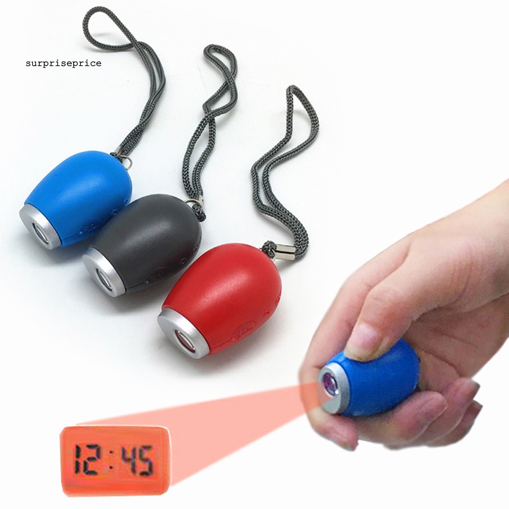 Đèn pin LED kĩ thuật số mini kèm dây buộc