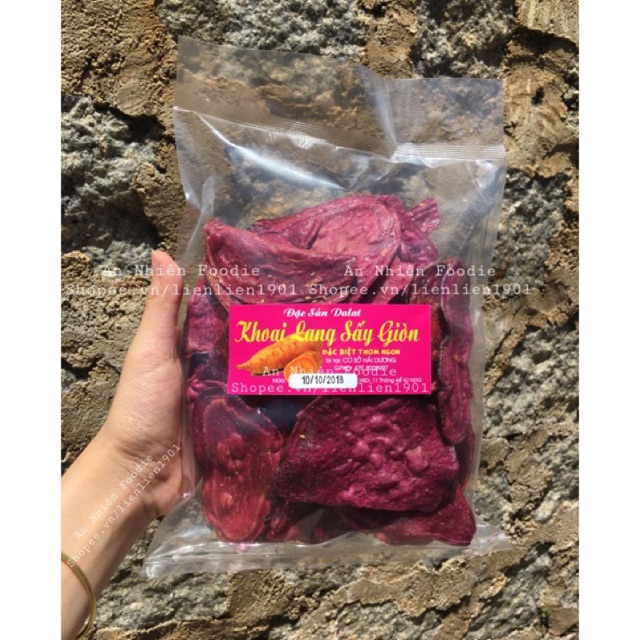 KHOAI LANG TÍM SẤY MẬT ONG - ĐẶC SẢN ĐÀ LẠT | BigBuy360 - bigbuy360.vn