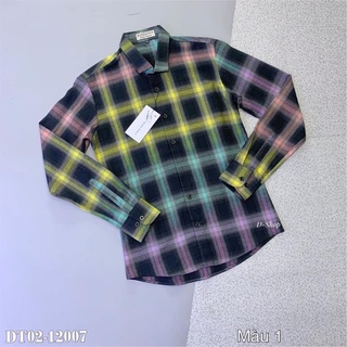 Sơ Mi Kẻ Caro BBR Loang Màu Phối Đồ Cực Đỉnh