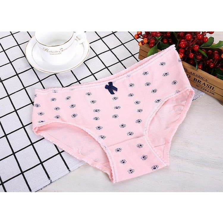 Quần Lót Cotton Nữ Họa Tiết Đáng Yêu Hàng Quảng Châu Cao Cấp