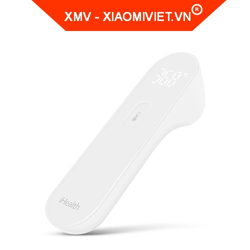 Nhiệt kế thông minh đo trán Xiaomi iHealth - Màn hình LED - Hàng chính hãng