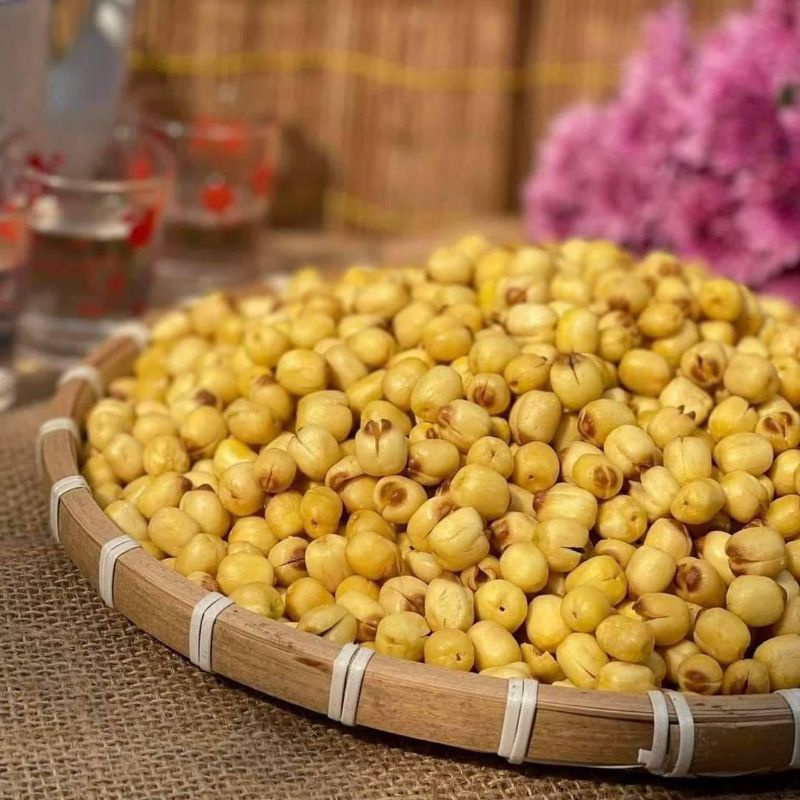 HẠT SEN HUẾ SẤY ĂN LIỀN GIÒN