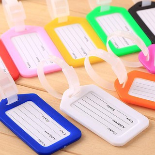Thẻ ghi nhớ vali ba lô hành lý chìa khóa name tag 8,5*5cm [uy tín]