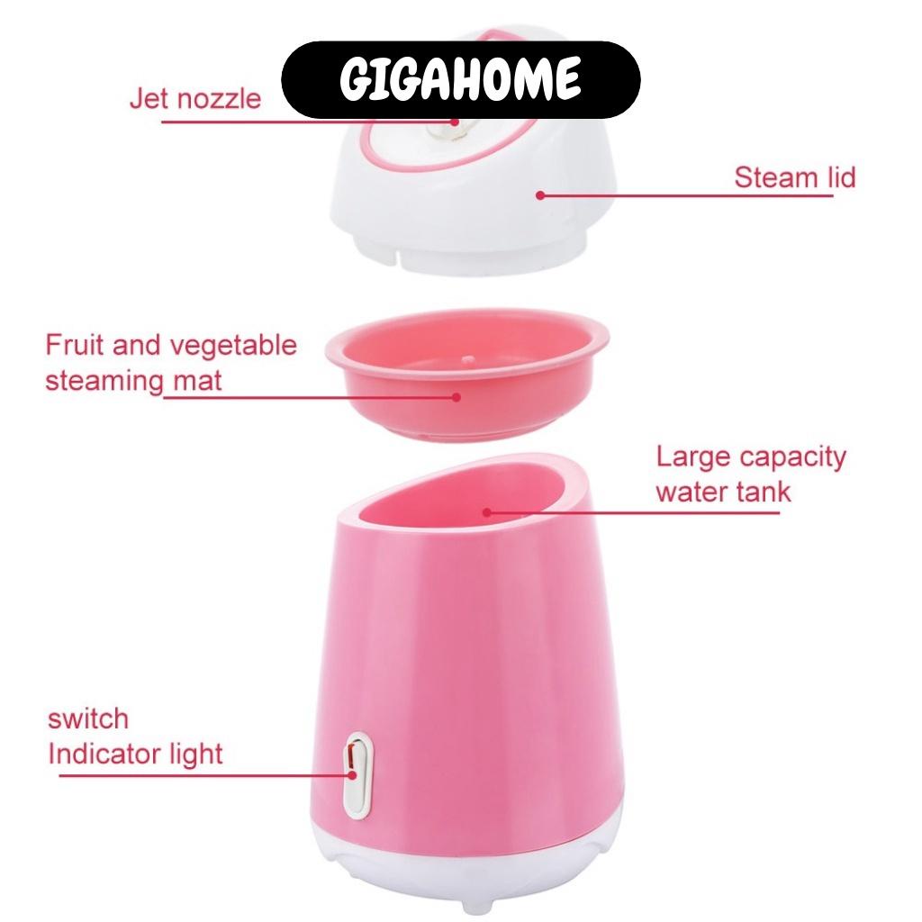 Máy Xông Hơi Mặt GIGAHOME Máy Phun Sương Xông Da Mặt Hoa Quả, Thảo Dược Cấp Ẩm Cho Da 9926
