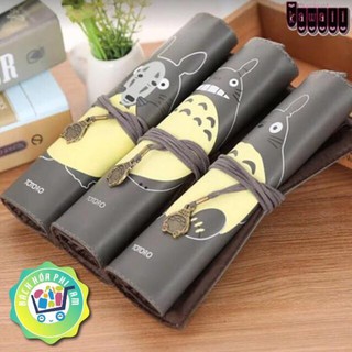 Túi bút cuộn totoro