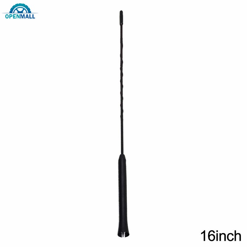 OM 9/11/16 Inch Stubby Antenna Universal Car Roof Mast Stereo Radio FM/AM Signal Amplified Antenna