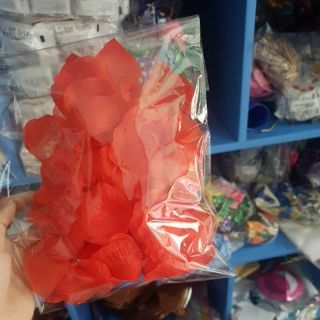 (COMBO 100 )Cánh hoa hồng lụa dày loại 1