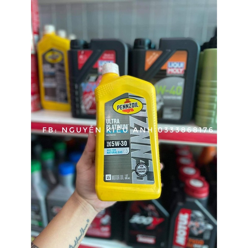 Nhớt Pennzoil Ultra Platinum 4T 5w30