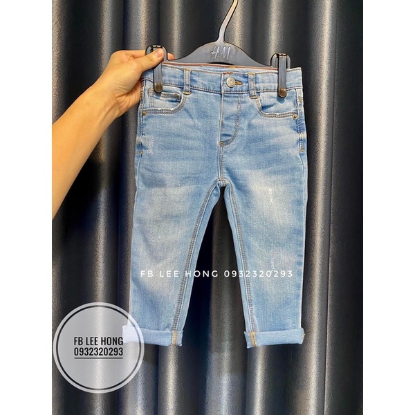 Quần jeans skinny zara cho bé