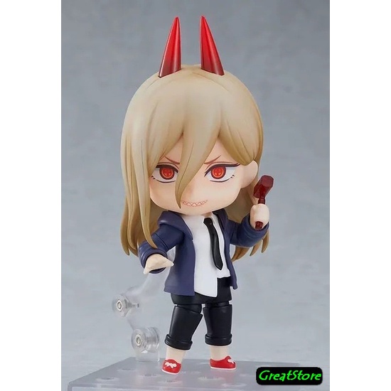 MÔ HÌNH DENJI và POWER trong CHAINSAW MAN 1560 1580 Q Mode FIGMA Figure 10cm