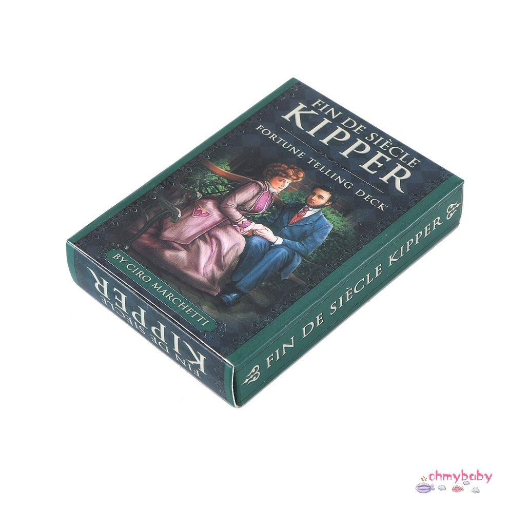 Fin De Siècle Kipper Tarot Table Game Home Party Tarot Puzzle Game [8/13]