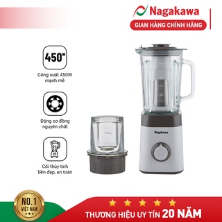 Máy Xay Sinh Tố Nagakawa NAG0811 (450W - 1.5 Lít) - Hàng Chính Hãng