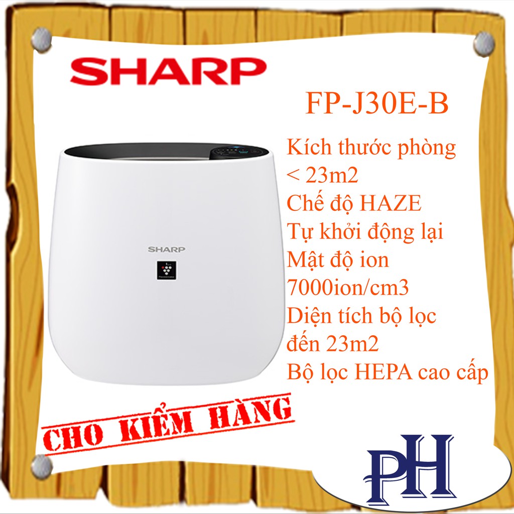 Máy lọc không khí Sharp FP-J30E-B