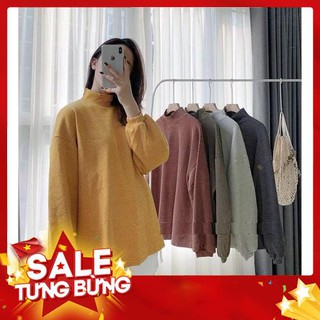 🌸 Áo len kẻ ngang phối tay bồng cổ 3p nữ SIÊU HOT 🌸 -Hàng nhập khẩu