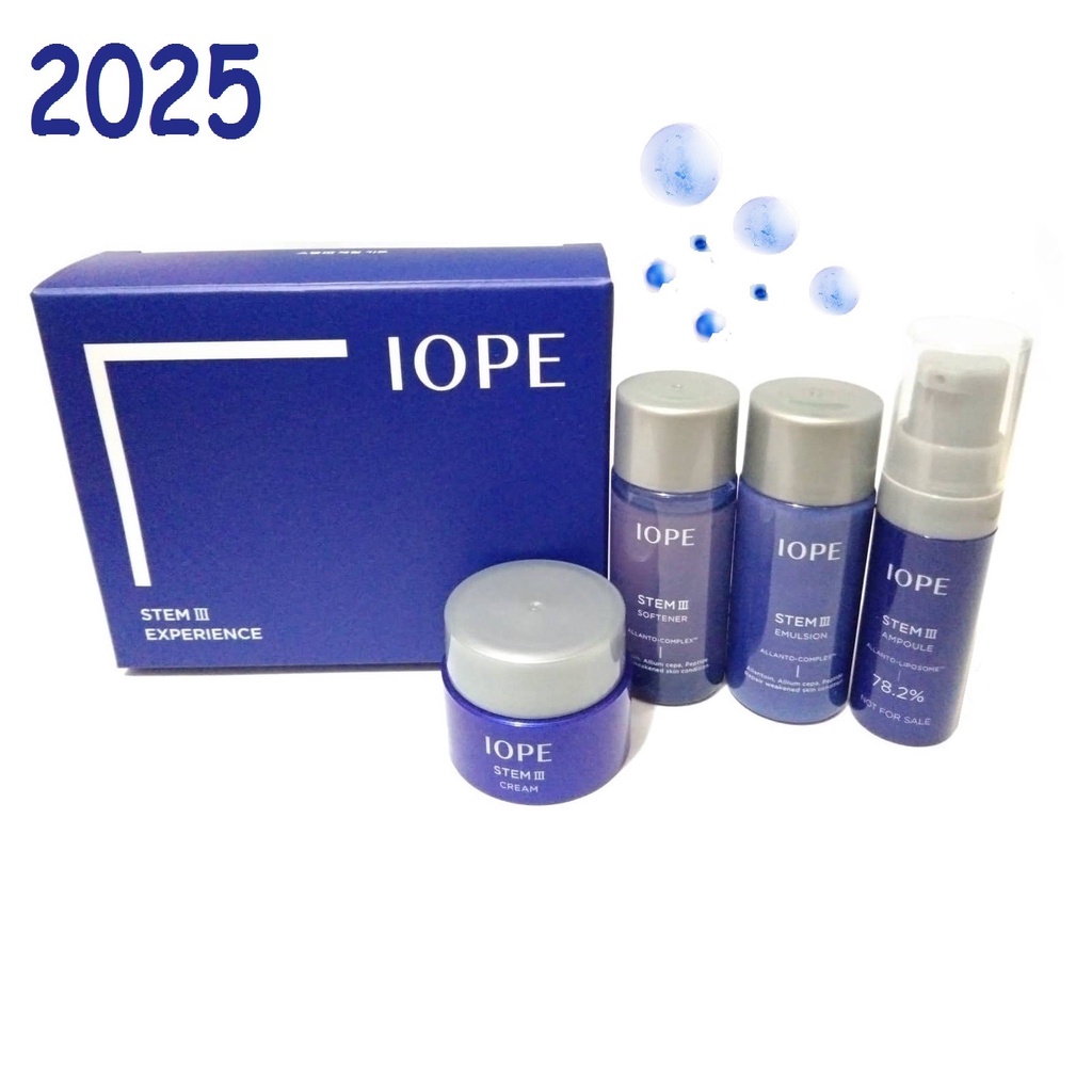 Bộ dưỡng da cao cấp IOPE STEM III Experience (Dùng thử, mini, set)