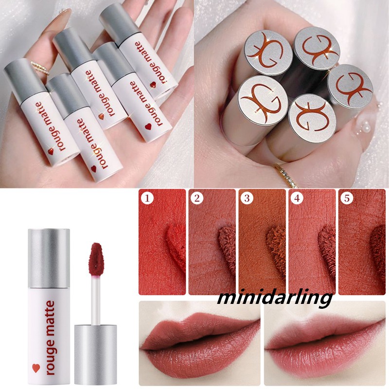 (Hàng Mới Về) Son kem lì GUICMAI mini dưỡng ẩm mềm môi lâu trôi