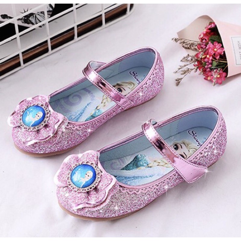 Giày búp bê elsa ánh kim