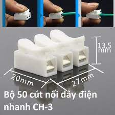 5 Chiếc Cút nối dây điện nhanh